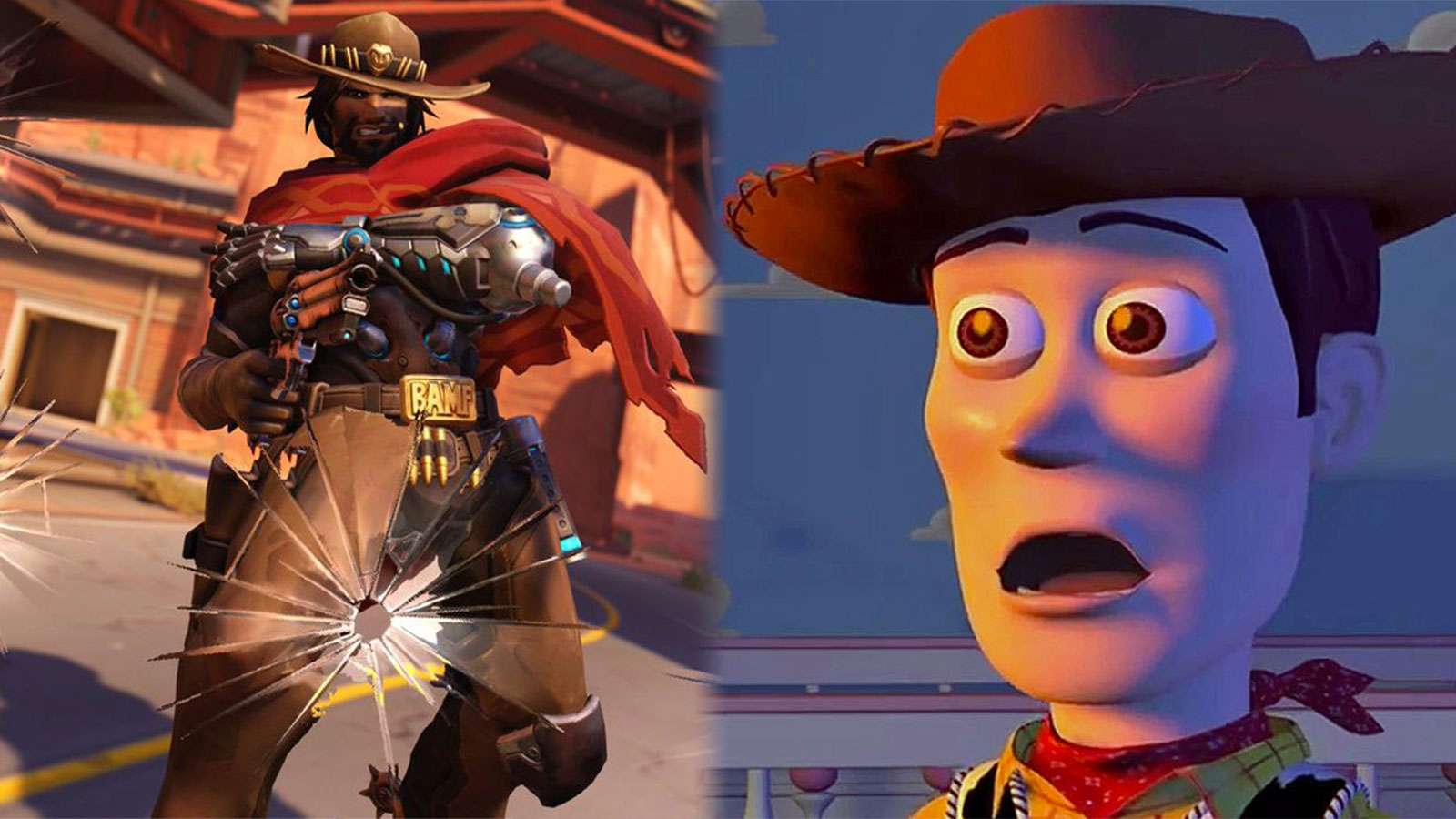 McCree Woody Toy Story Overwatch skin