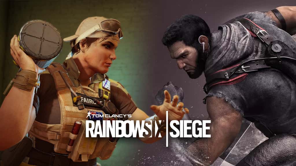 Oryx and Gridlock side by side in Rainbow Six Siege
