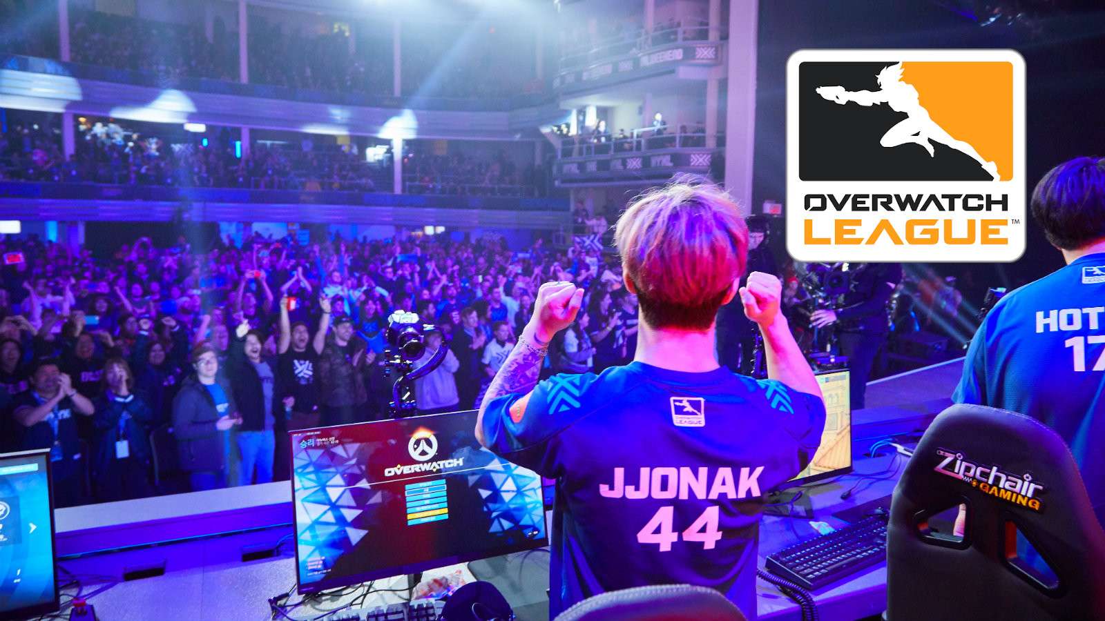 JJonak plays in front of his home Overwatch League crowd in New York