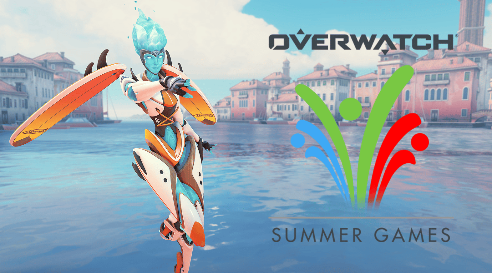 Overwatch Summer Games 2020 Echo skin