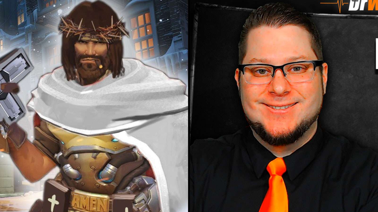 Jesus McCree header for Twitch streamer who told kid he was going to hell