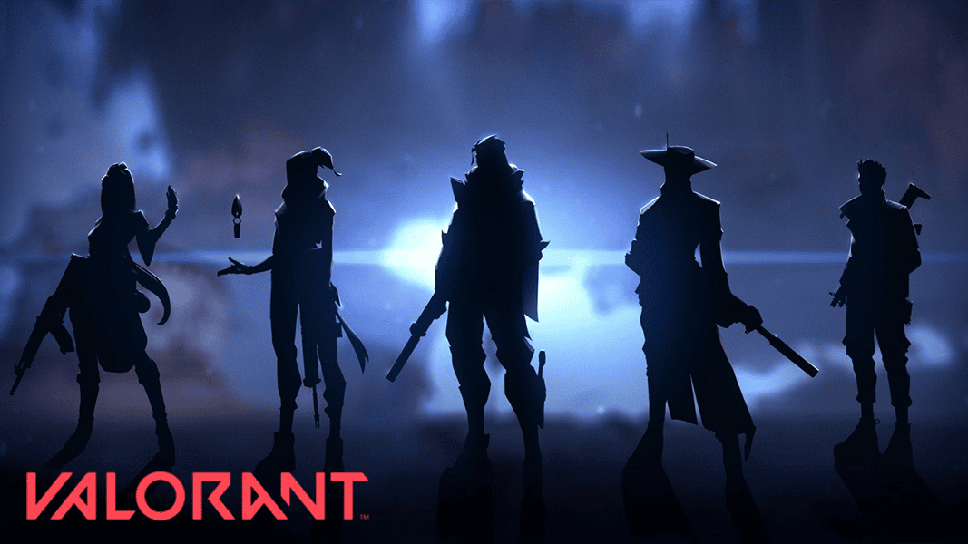 valorant character silhouettes