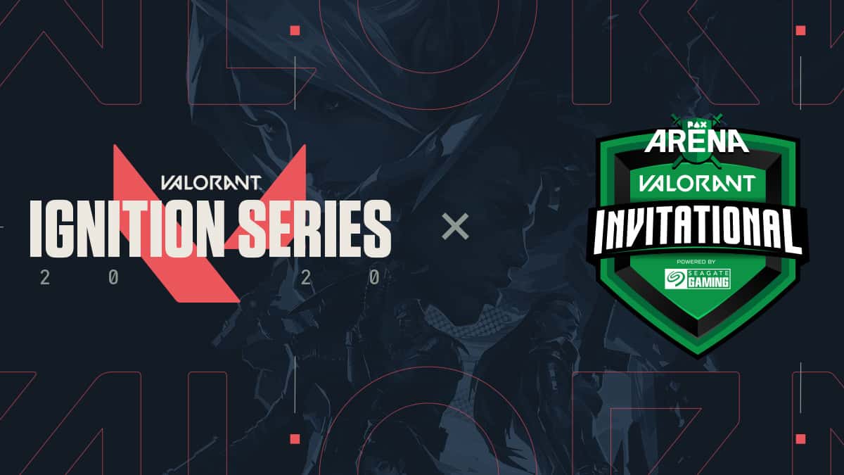 Pax arena Ignition series valroant event graphic