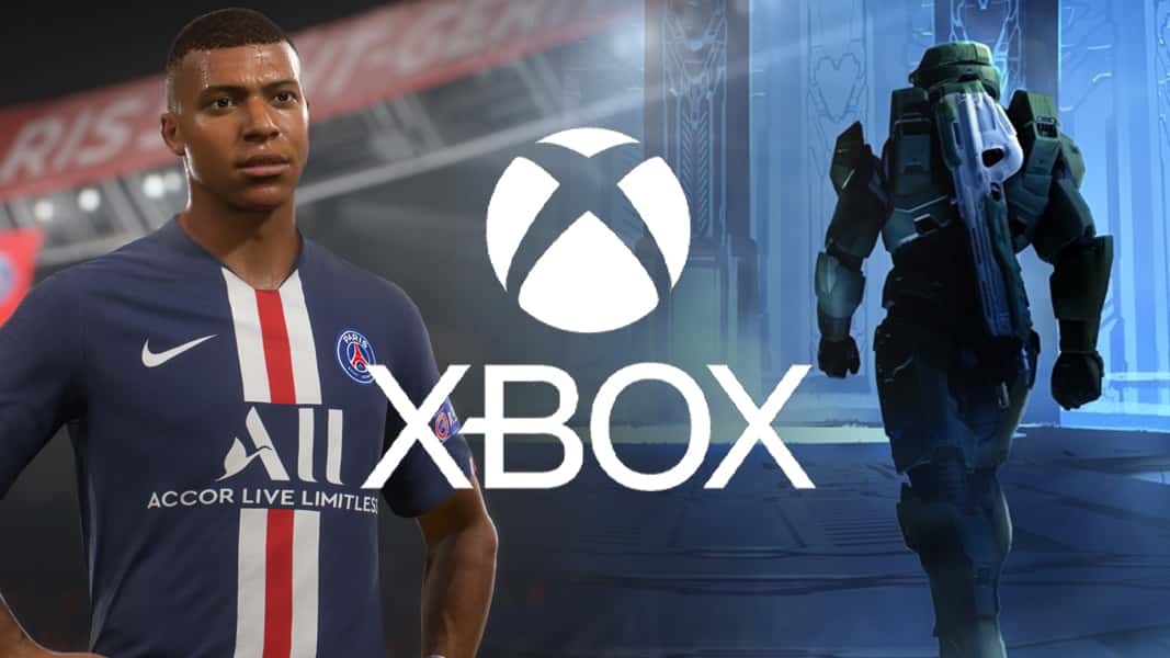 FIFA 21 Halo Infinite with Xbox logo