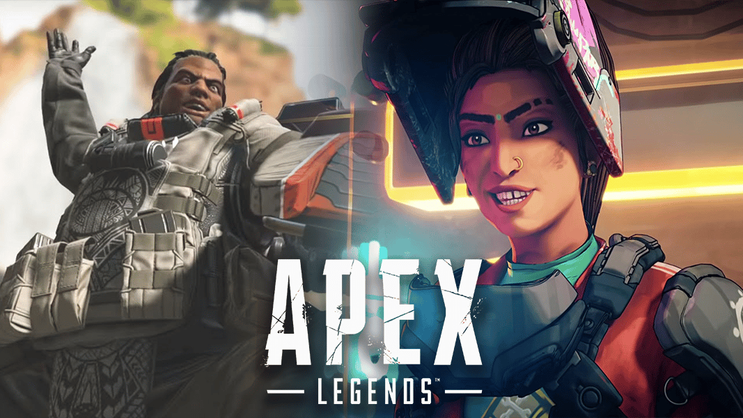 gibraltar and Rampart characters from Apex Legends