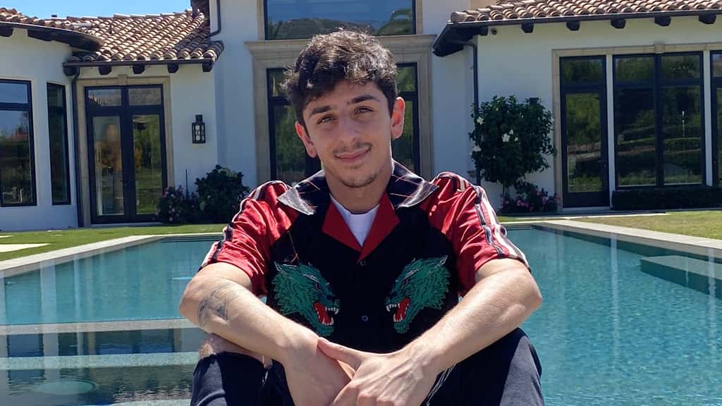 FaZe Rug sitting in front of new house
