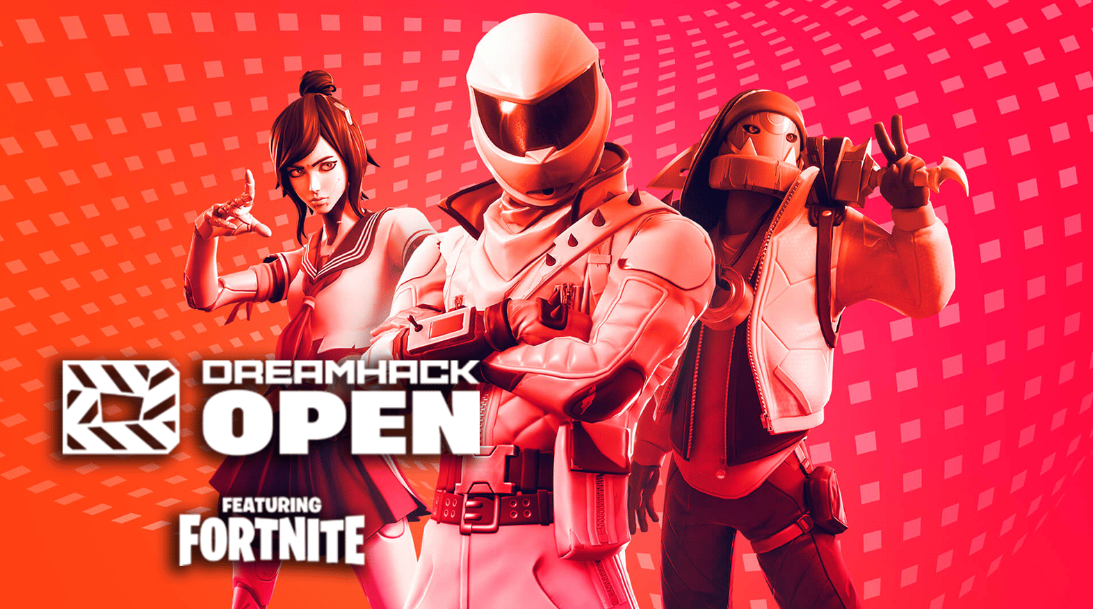 Fortnite DreamHack Open promotional graphic