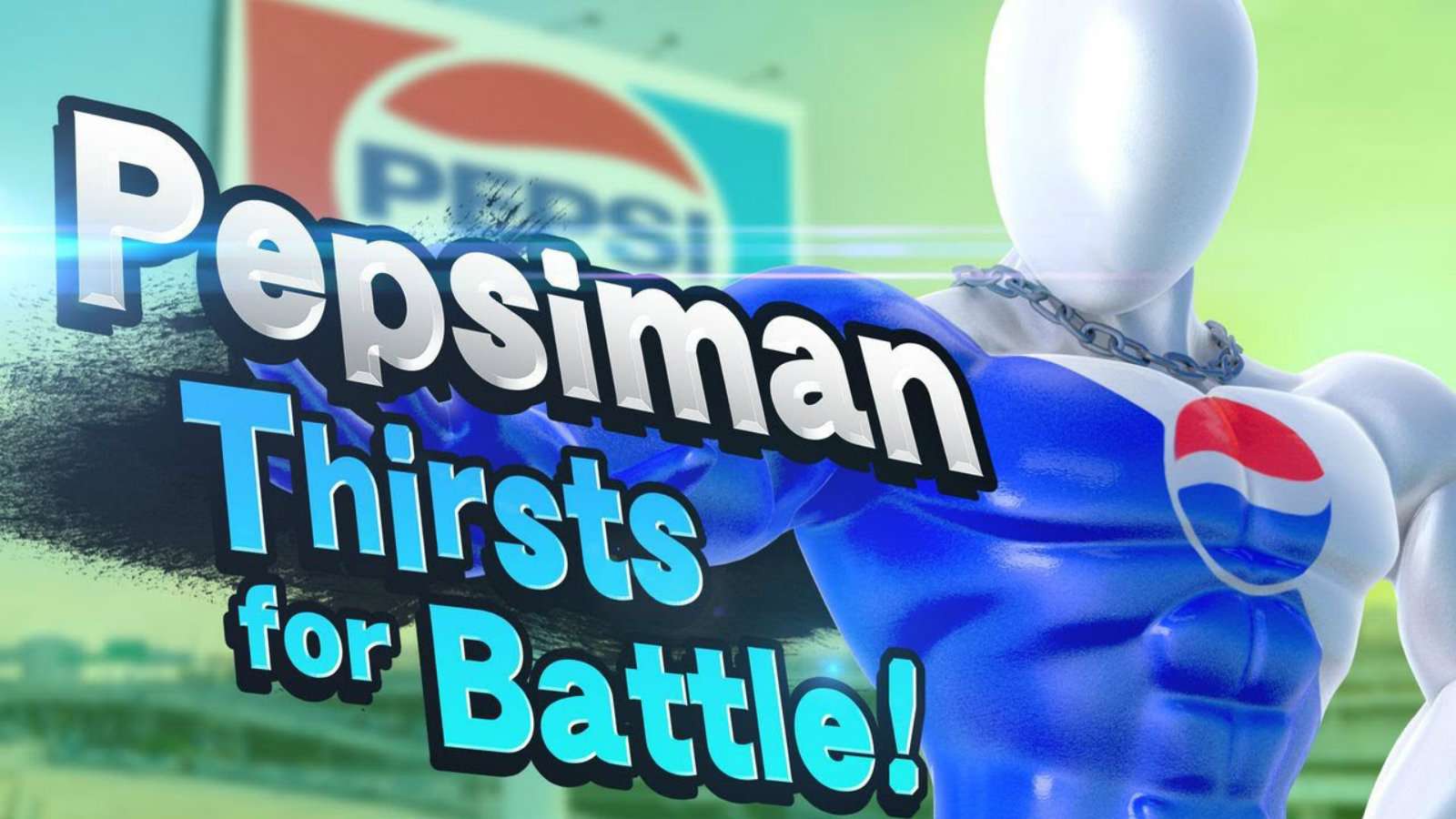 Pepsi Man enters the fight in Smash Ultimate