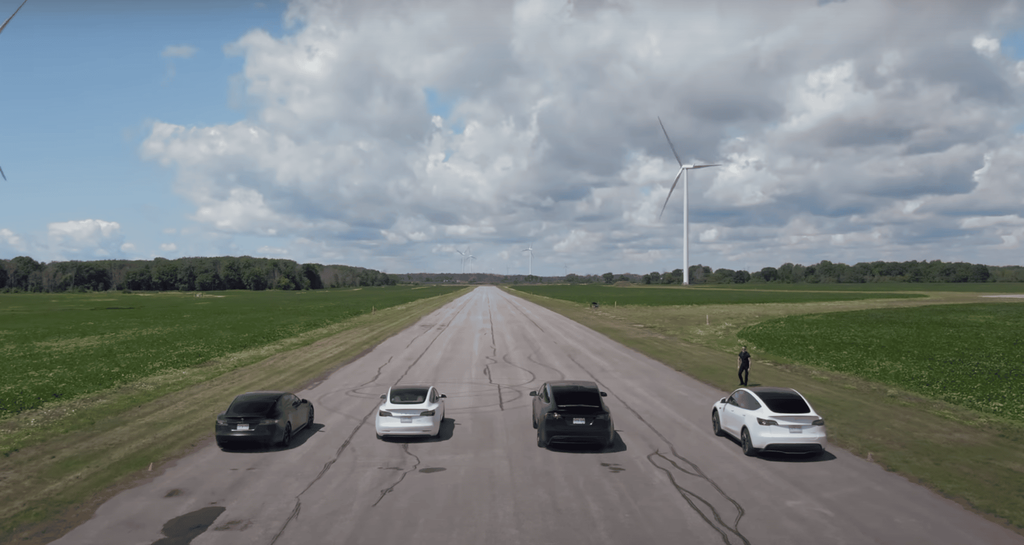 Tesla Mega Drag Race