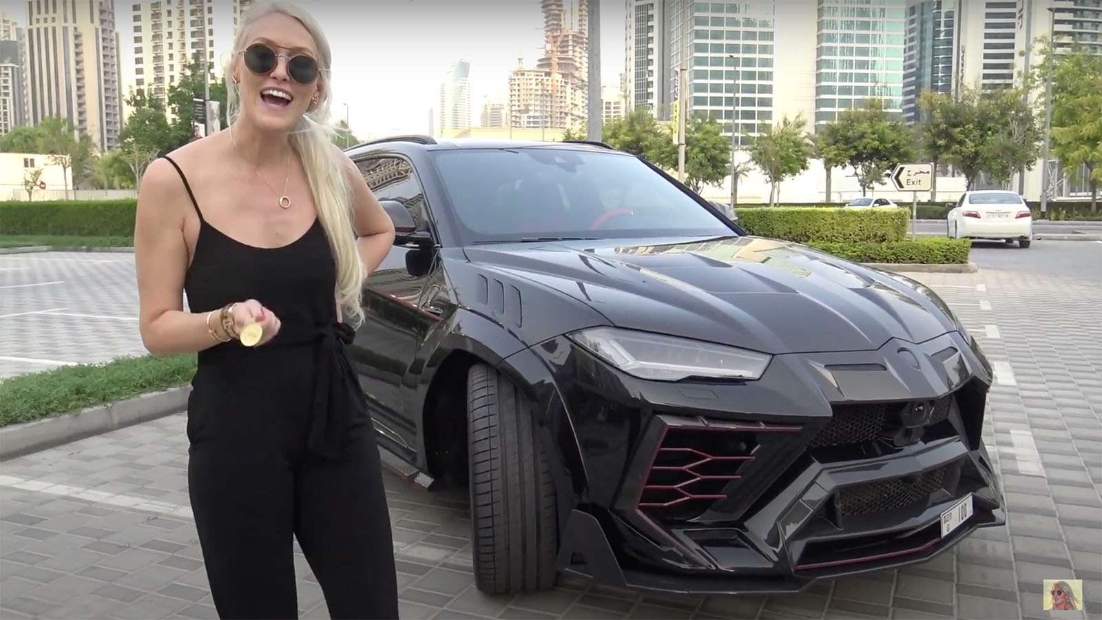 Supercar Blondie with Mansory Edition Urus