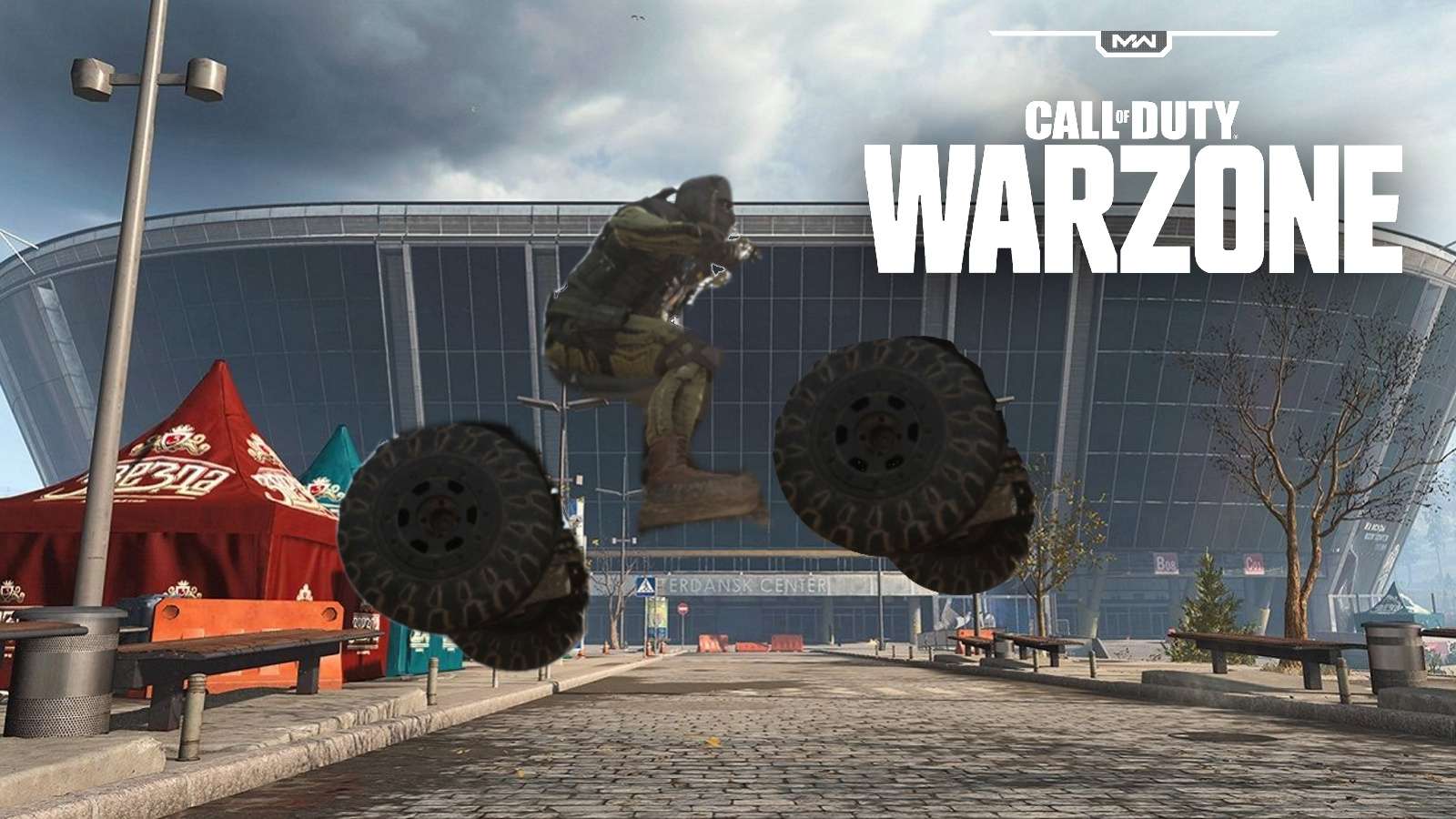 Warzone stadium invisible ATV
