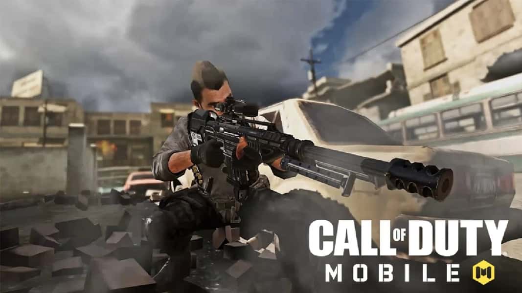 CoD Mobile character with a sniper in hand