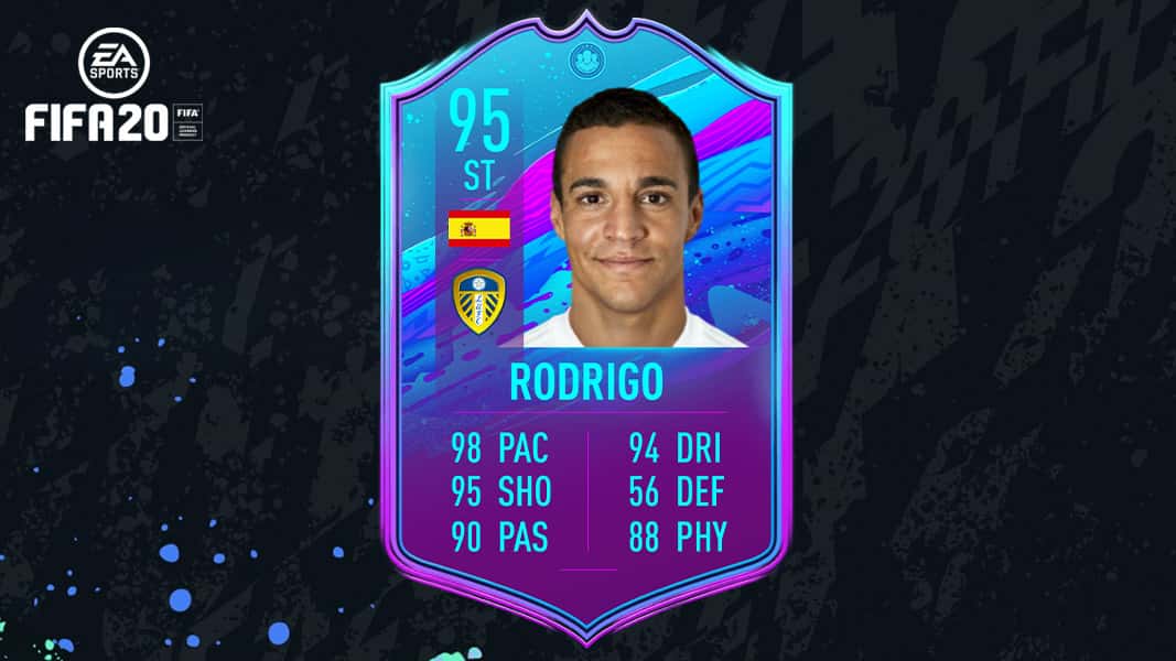 Rodrigo Moreno Leeds United card FIFA 20
