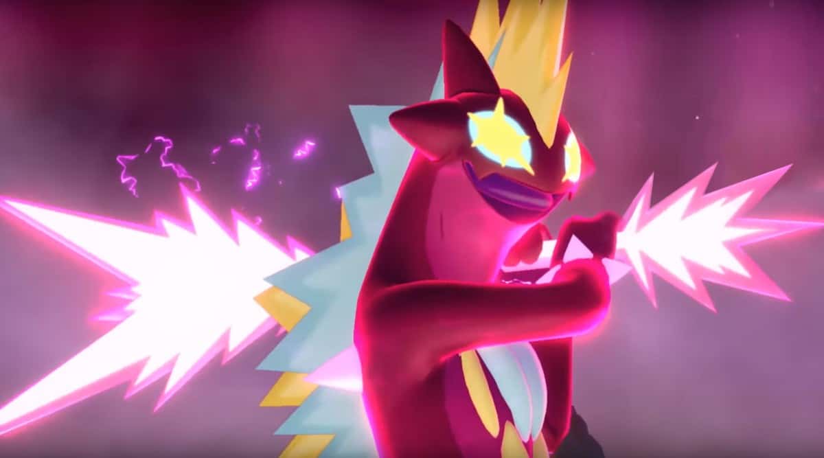 GMAX Toxtricity Pokemon Sword and Shield