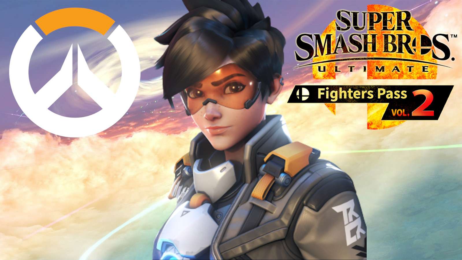 Tracer in Smash Ultimate's fighters pass volume 2