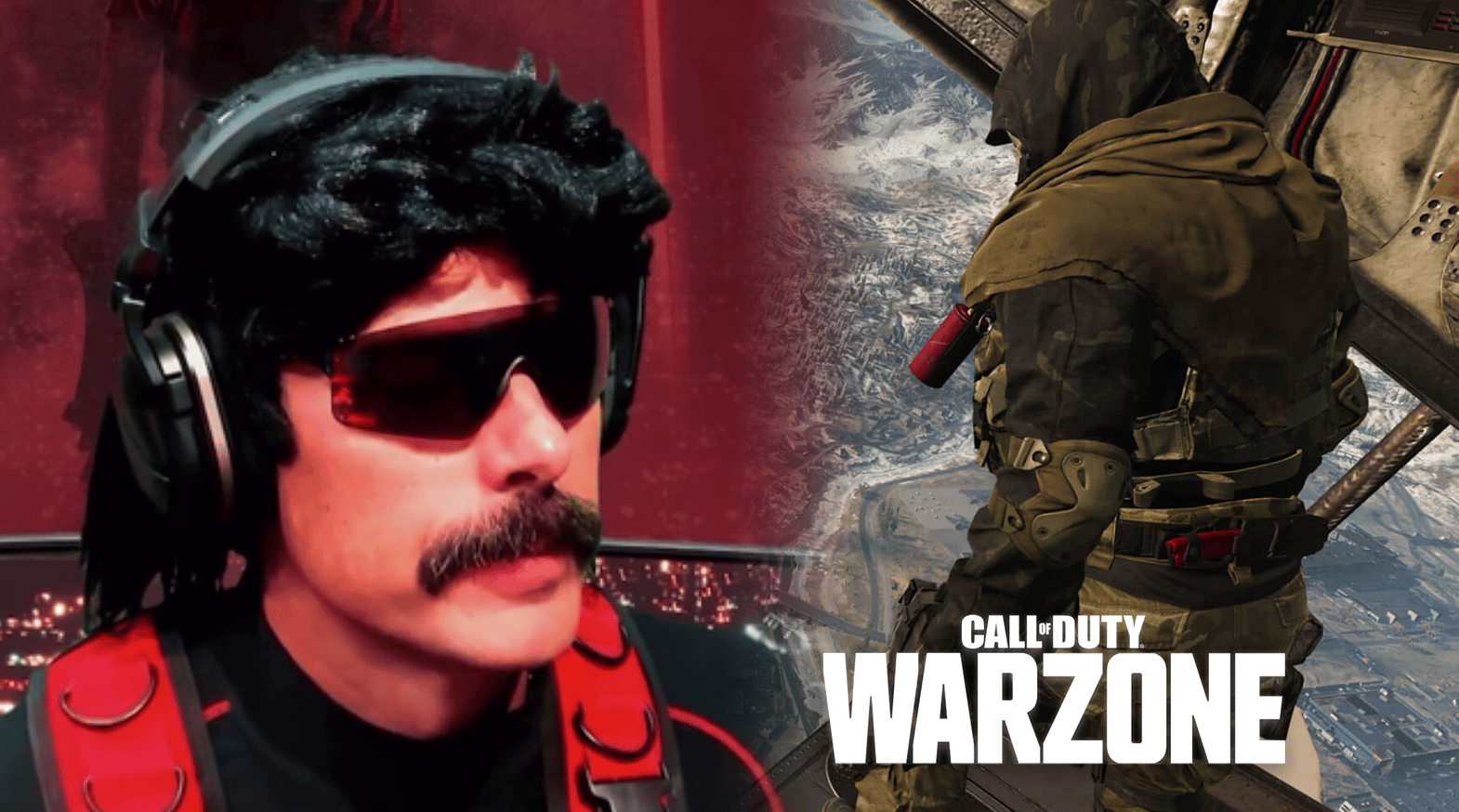 Dr Disrespect Warzone gameplay