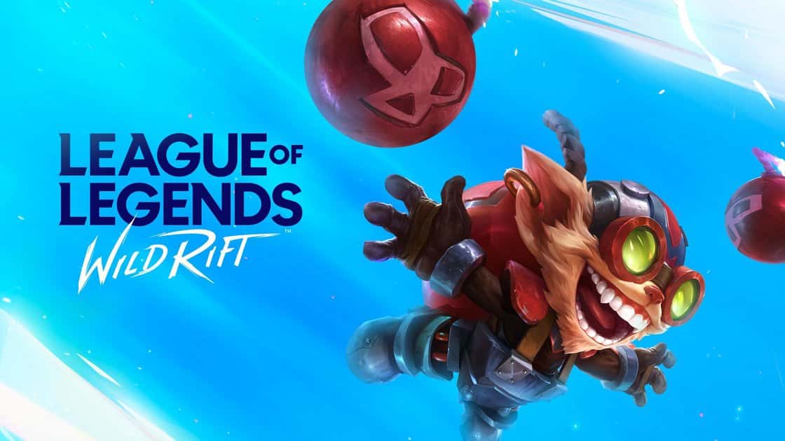 Ziggs on Wild Rift League of Legends banner