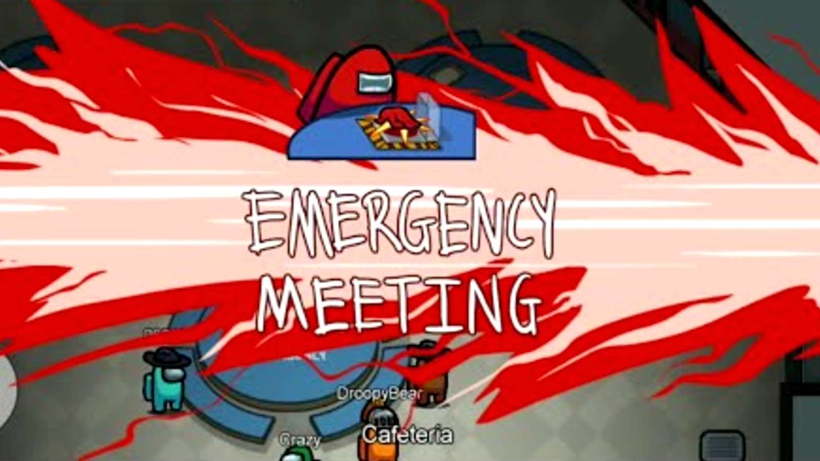 Among Us emergency meeting screen