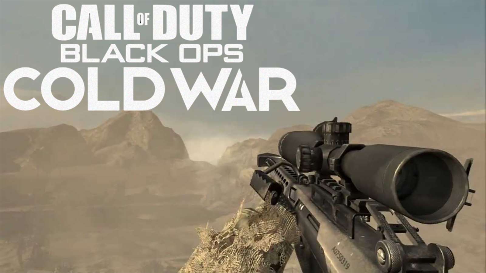Black Ops Cold War Modern Warfare 2 Barrett 50 cal