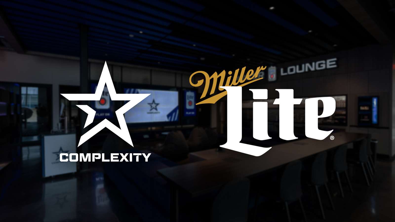 Complexity Gaming Miller Lite Partnership Expansion