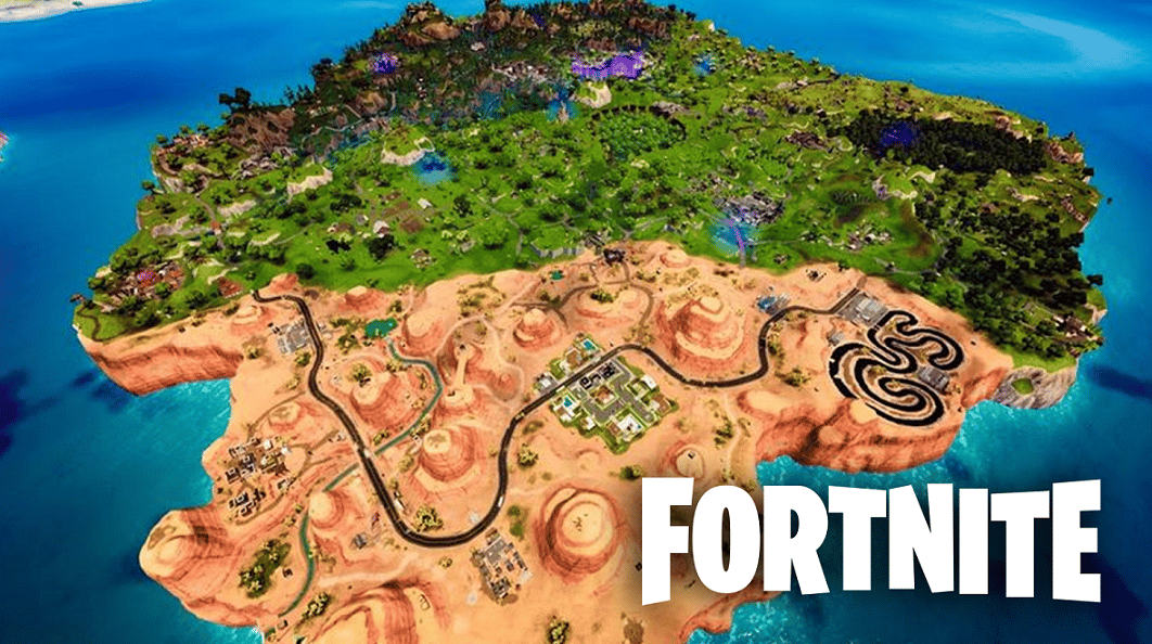 Fortnite Chapter 1 map