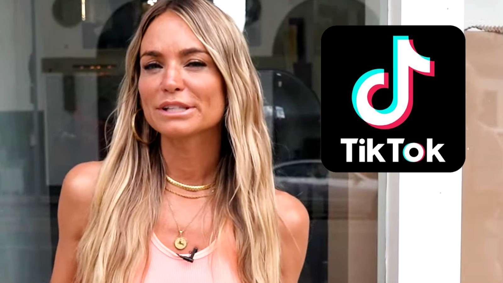 Image of Hair by Chrissy along with the TikTok logo