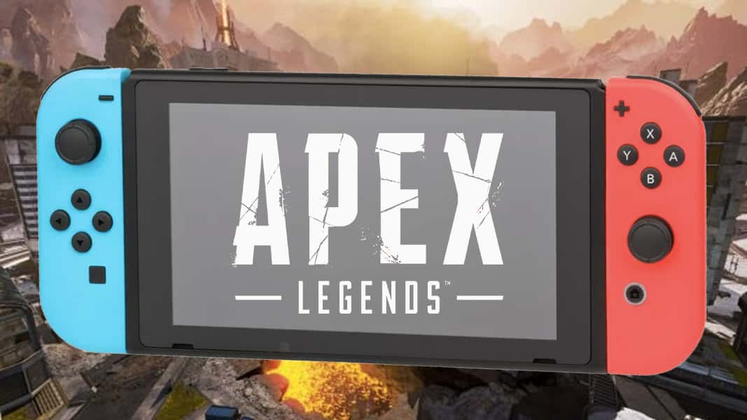 Apex Legends logo and Nintendo Switch