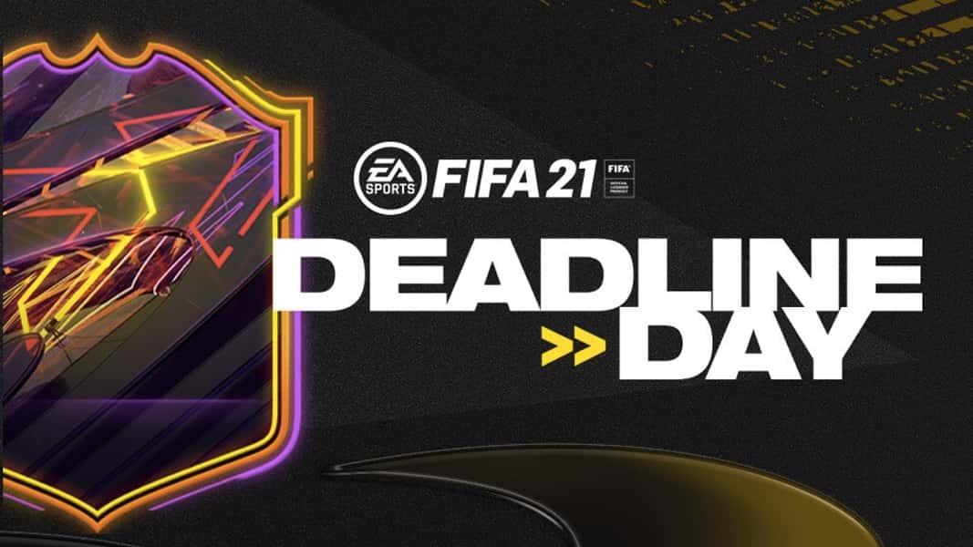 FIFA 21 Deadline Day promo