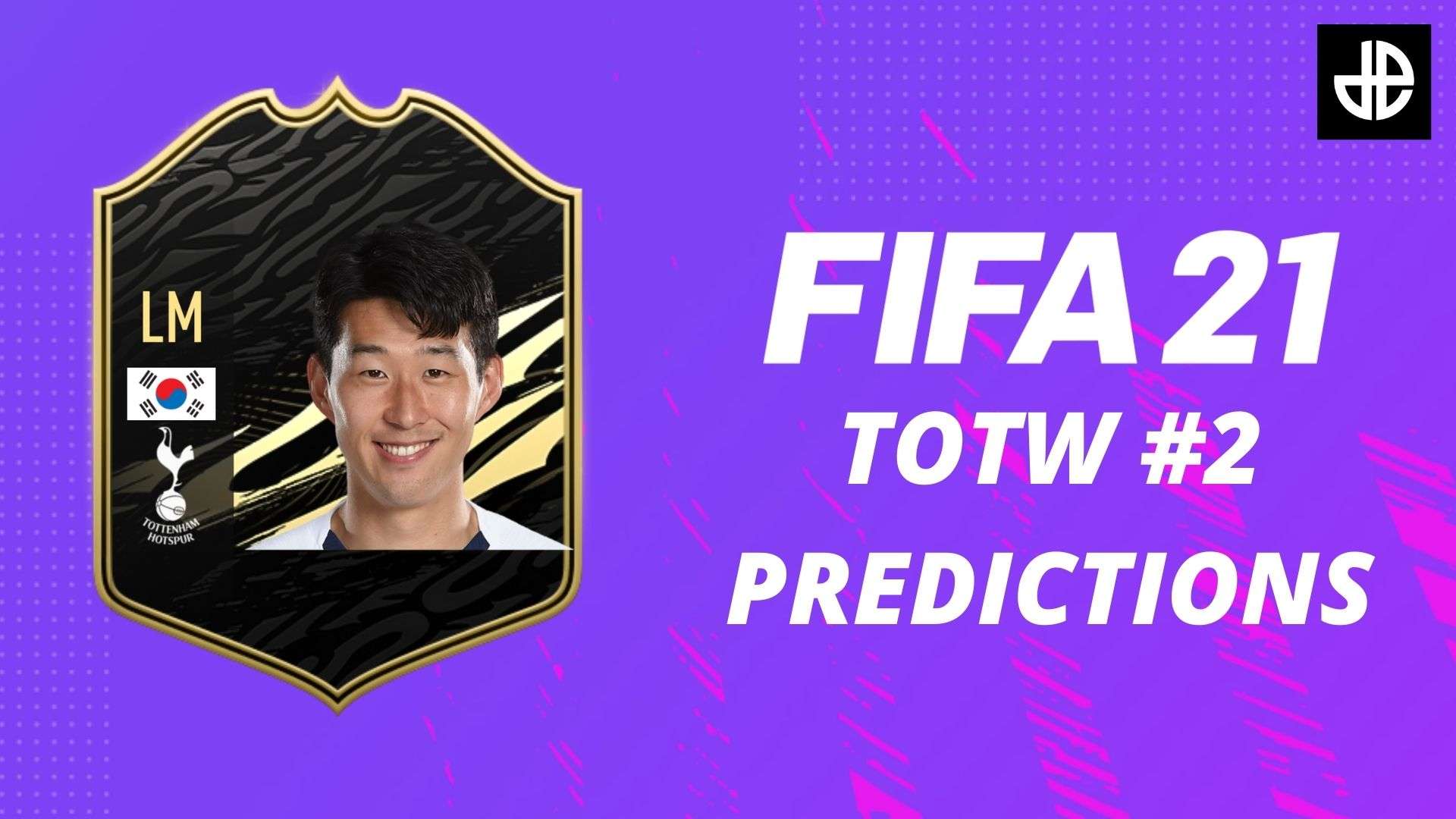 FIFA 21 TOTW 2 predictions with Heung Min Son card