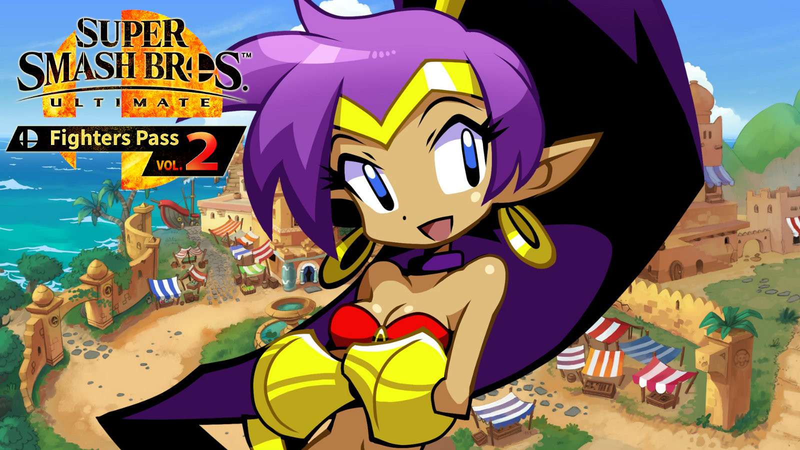 Shantae in Smash Ultimate Fighters Pass Volume 2