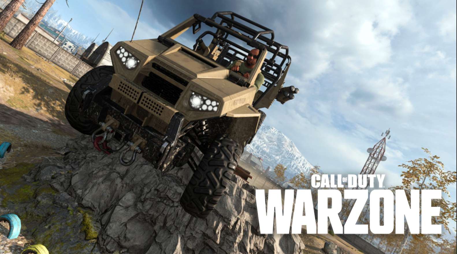 Call of Duty Warzone vehicle gameplay