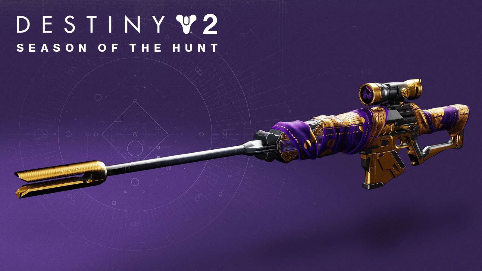 Destiny 2 Adored Sniper With Season of the Hunt Text