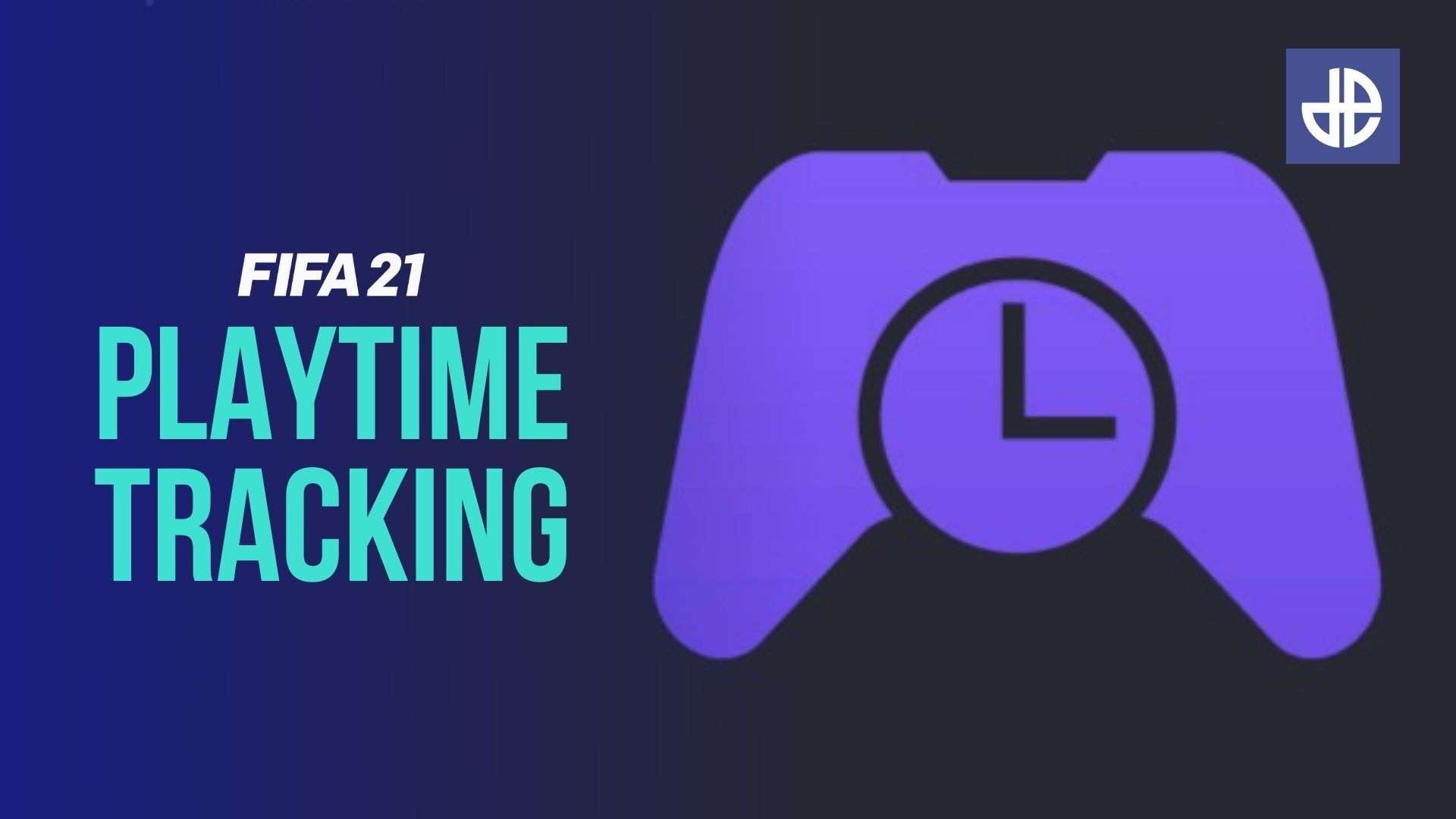 FIFA 21 Playtime tracking header