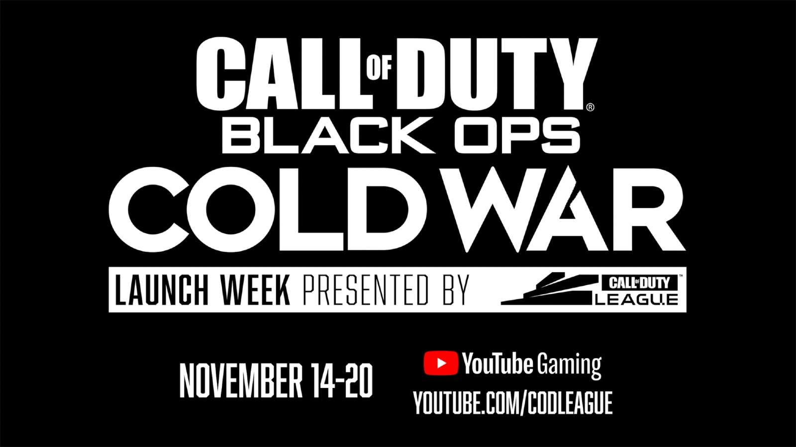 Call of Duty League Black Ops Cold War kickoff tournaments