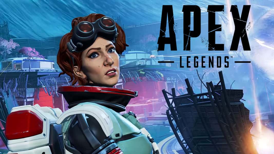 Horizon next to Apex Legends logo