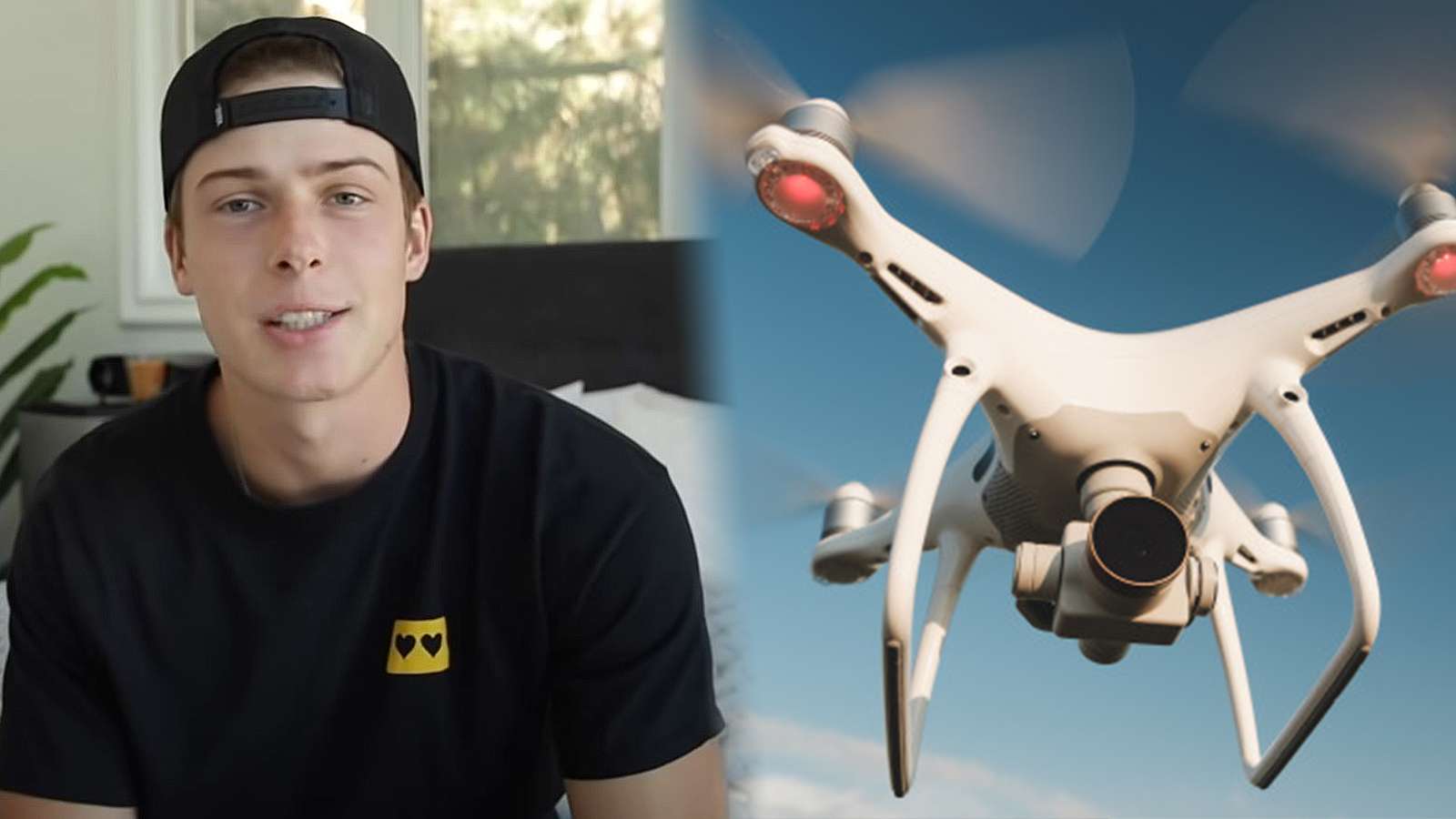 Blake Gray hits out at fan flying drone Sway House