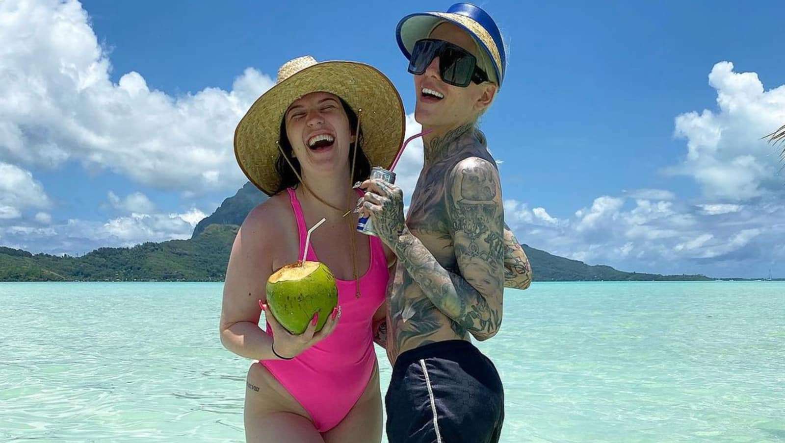 Maddie Taylor and Jeffree Star in Bora Borad