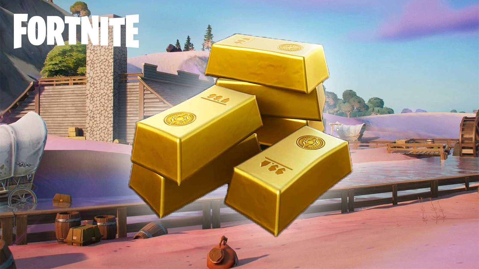 Fortnite easy gold bars trick
