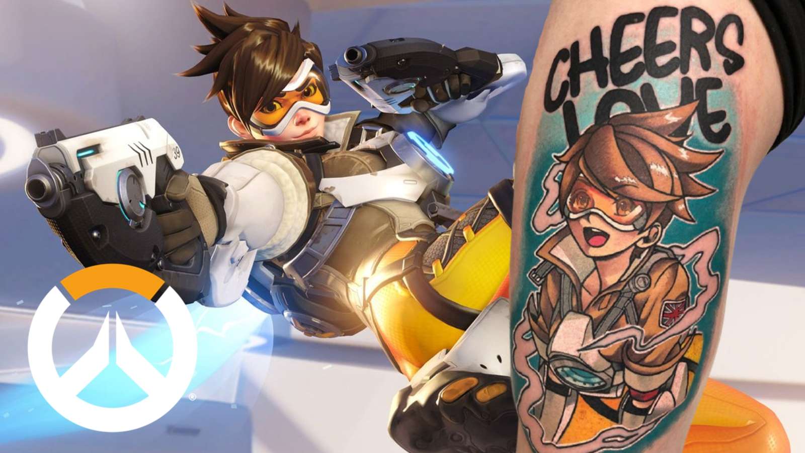 Overwatch Tattoos Tracer