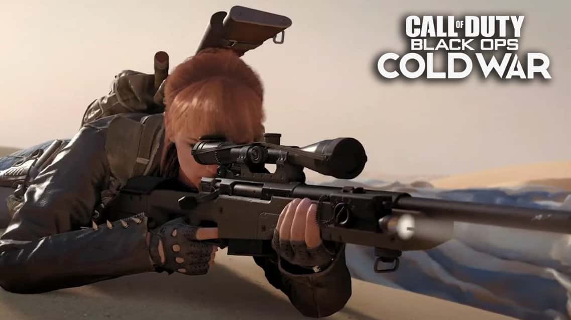 Black Ops Cold War sniping gameplay