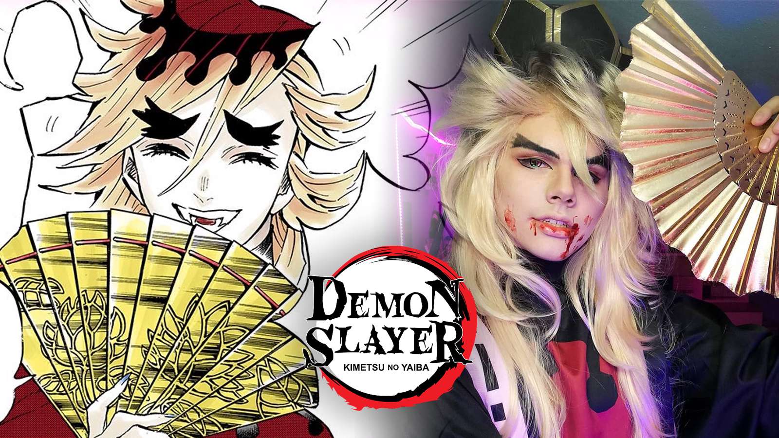 Doma cosplay for Demon Slayer