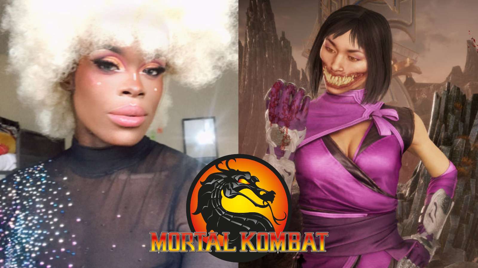 Mileena Mortal Kombat Cosplay by Asttina Mandella RuPaul's Drag Race UK