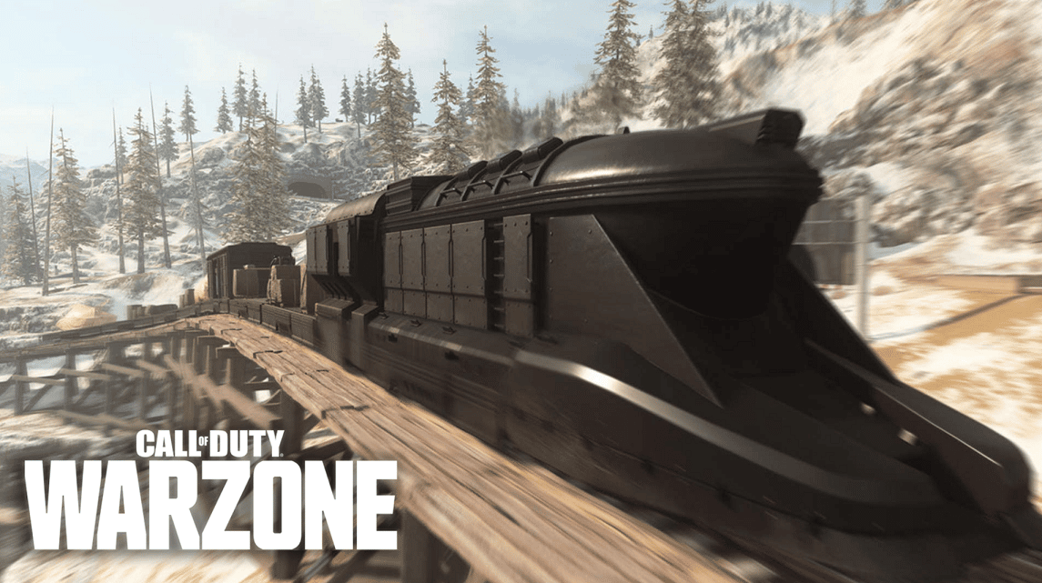 Warzone train gameplay