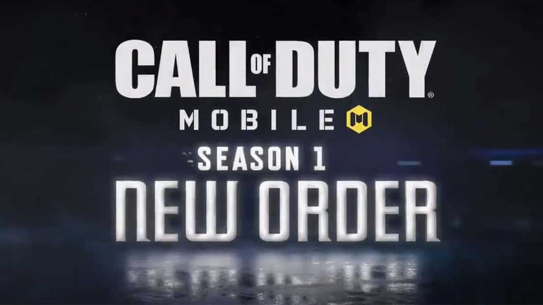 CoD mobile season new order logo