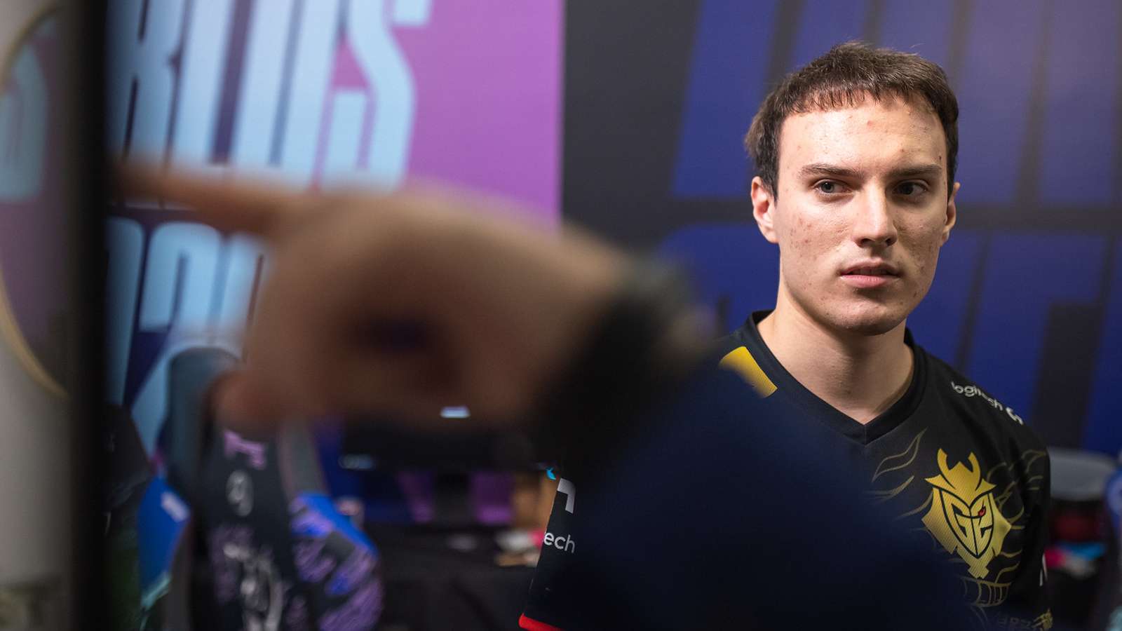 Perkz playing for G2 Esports in League of Legends World Championship.