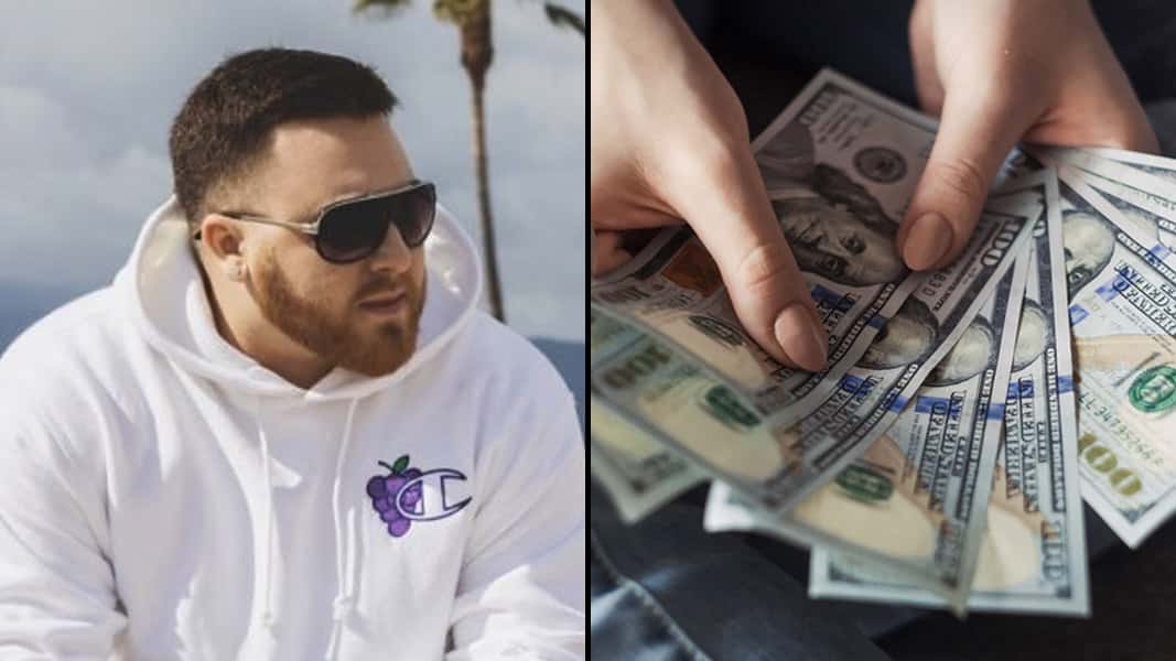 LosPollosTV side-by-side with money