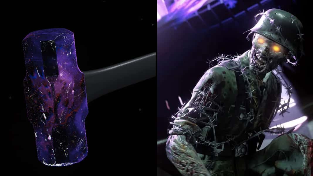 Sledgehammer in Black Ops COld War zombies