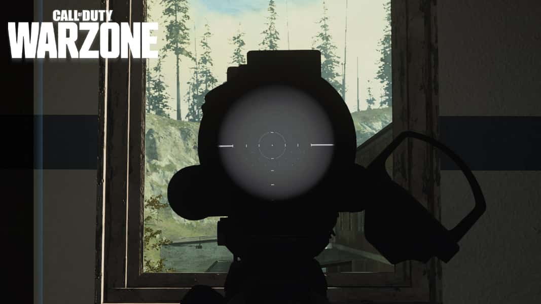 A broken scope in Warzone
