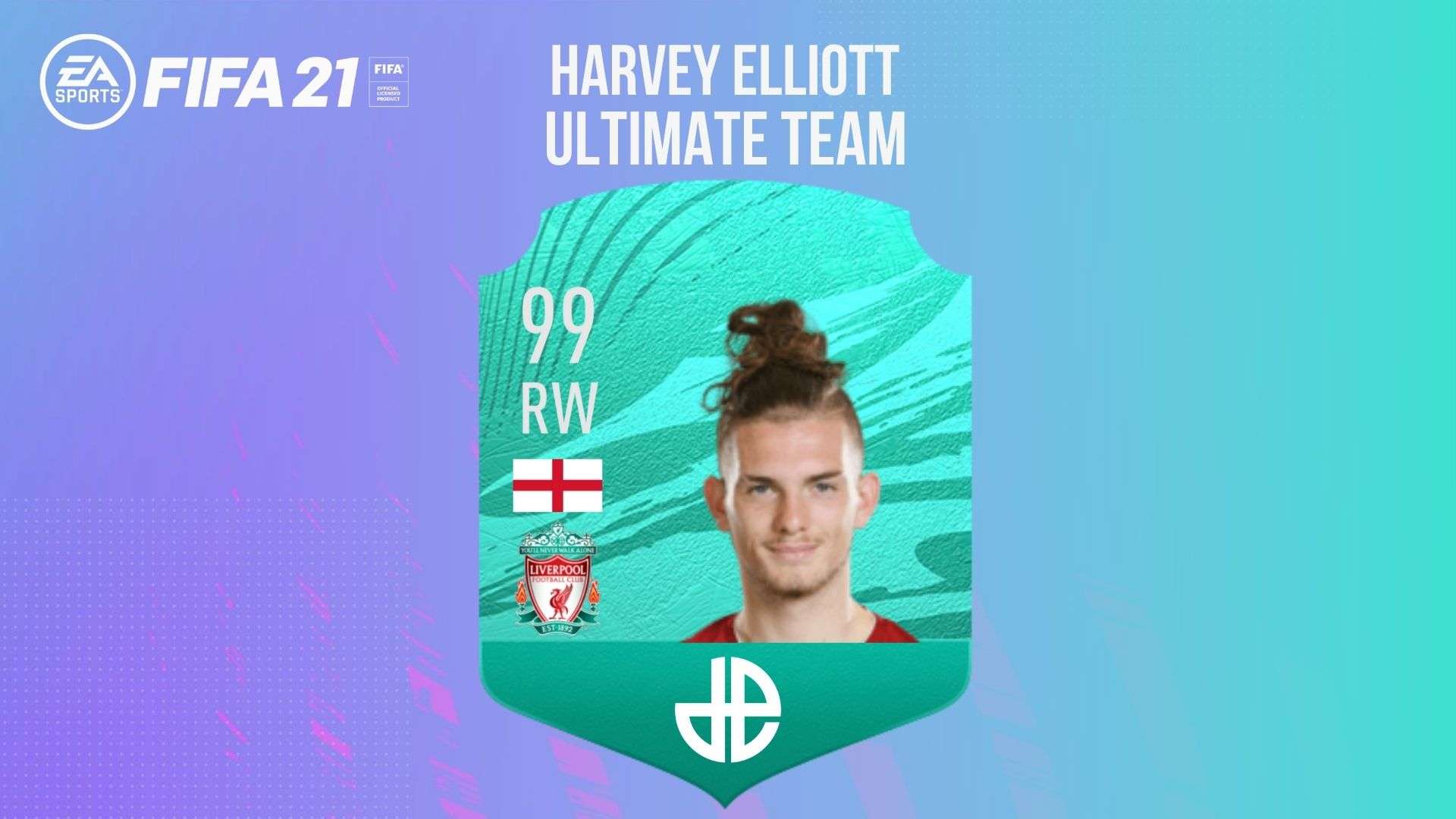 Harvey Elliott FIFA 21 card