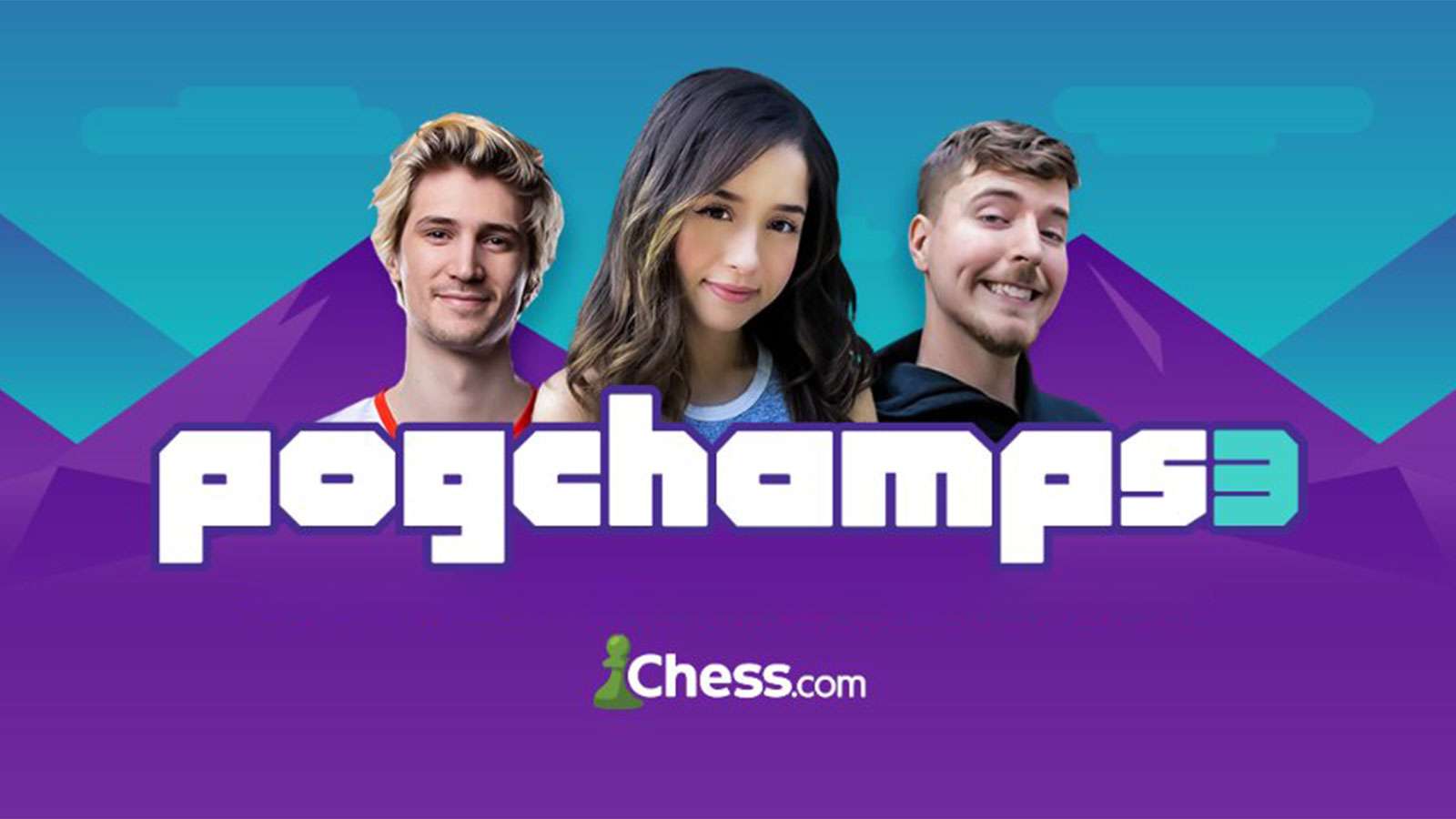 pogchamps 3 chess xqc pokimane